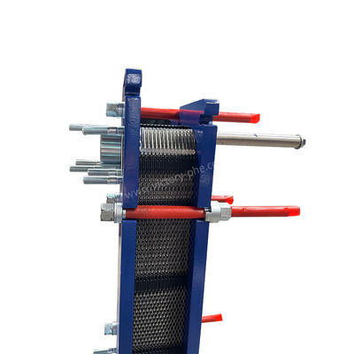 Hastelloy Plate Heat Exchanger Untuk Kondensasi Unit Kondensator Atau Viton Plate Gasket