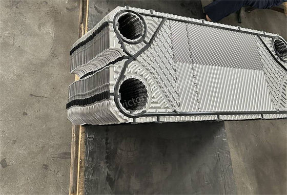 Bagian-bagian penukar panas tipe plat gasket Chevron untuk APV SPX