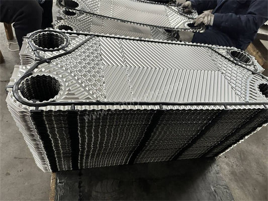 Lemparan penukar panas Vicarb halus Hygiene V4 / V8 / V13 / V20