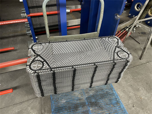 Bagian-bagian penukar panas tipe plat gasket Chevron untuk APV SPX
