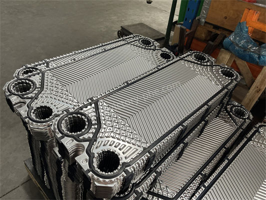 Lemparan penukar panas Vicarb halus Hygiene V4 / V8 / V13 / V20