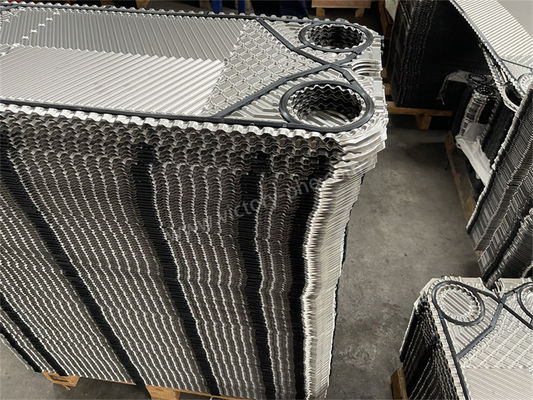 Nikel Sondex Heat Exchanger Plate 500mm Lebar Plat Transfer Panas