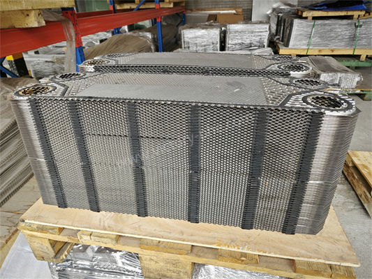 Sondex Plate Type Heat Exchanger Komponen 0,6mm tahan korosi