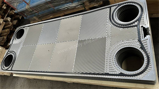 Nikel Chevron Panas Pertukaran Plat Dan Gaskets Penggantian