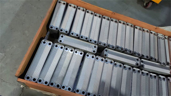 Hastelloy GEA Heat Exchanger Plate Pola Piring Herringbone
