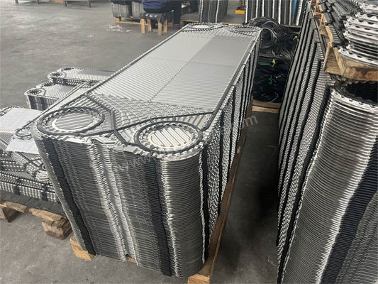 Nikel Chevron Panas Pertukaran Plat Dan Gaskets Penggantian