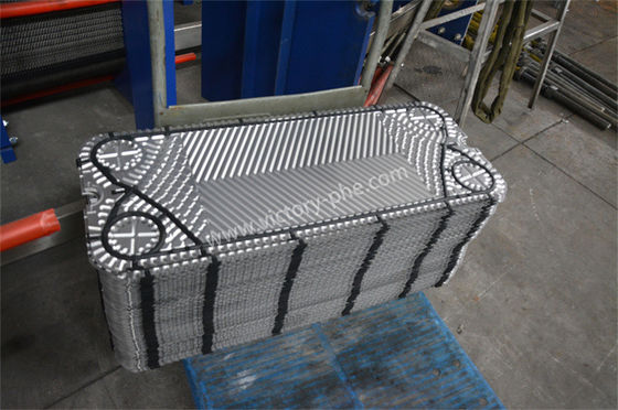 Produsen plat penukar panas Chevron titanium untuk pendinginan minyak