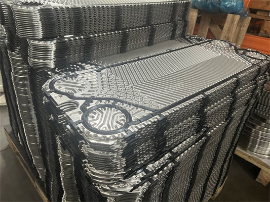 A145 J185 APV SPX Heat Exchanger Plate dengan stainless steel / titanium