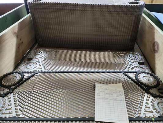 A145 J185 APV SPX Heat Exchanger Plate dengan stainless steel / titanium