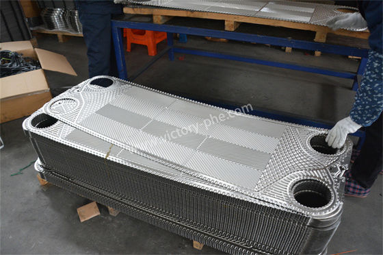 V60 Plat penukar panas Vicarb Plat transfer dingin dan panas SGS