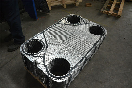 PHE Industrial Plate Heat Exchanger Panjang pelat gasket 1000mm