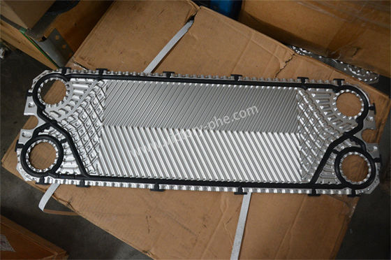 Industrial GEA Titanium Plates Chevron Plate Pattern Untuk Oil Cooler