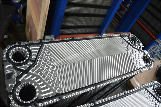 Industrial GEA Titanium Plates Chevron Plate Pattern Untuk Oil Cooler