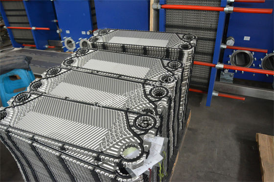 Industrial GEA Titanium Plates Chevron Plate Pattern Untuk Oil Cooler