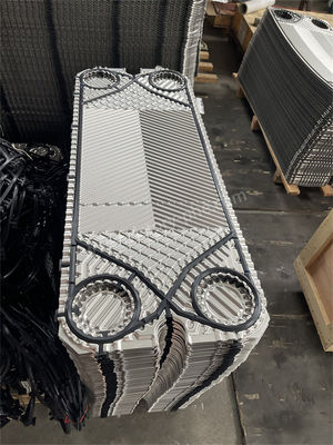 Bagian Penukar Panas Plat Tranter Molibdenum Titanium Hastelloy