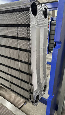 Bagian Penukar Panas Plat Tranter Molibdenum Titanium Hastelloy