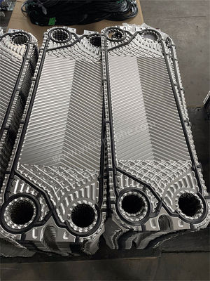 Piring penukar panas akses yang tenang SUS316 Stainless Steel Titanium Nickel