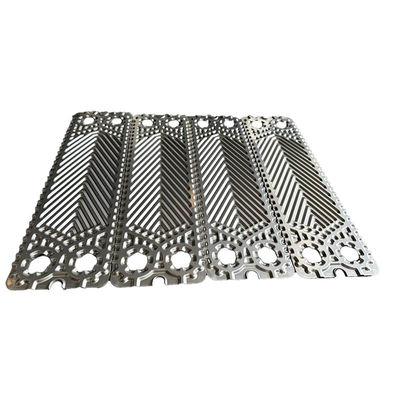 Piring Transfer Panas Hastelloy Alloy Chevron Pola Piring