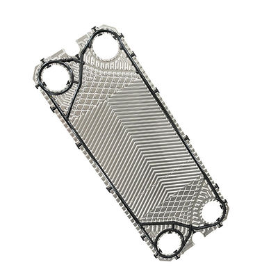 Sondex Plate Type Heat Exchanger Komponen 0,6mm tahan korosi