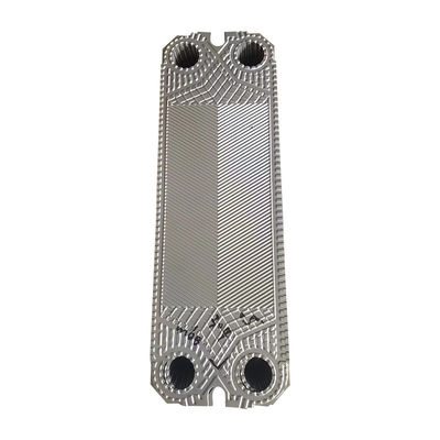 SS304 SS316 Plat penukar panas Vicarb 0,5 mm 0,6 mm Ketebalan