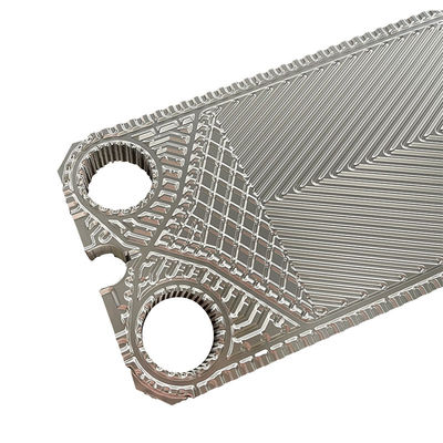 Piring penukar panas akses yang tenang SUS316 Stainless Steel Titanium Nickel