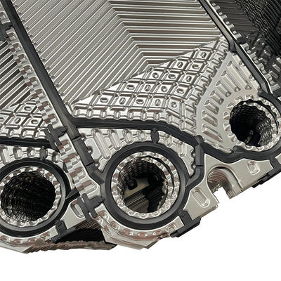 Disesuaikan Chevron Plate Panas Penukar Plate komponen penting