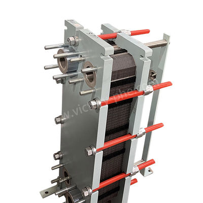 18t/h Max Evaporation Plate Heat Exchanger dengan bahan NBR / EPDM Gasket Plate