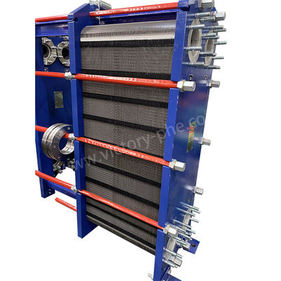 Titanium Plate Material Plate Heat Exchanger Untuk 18t/h penguapan