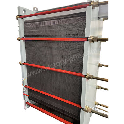 Industri kompak pelat sirip penukar panas dengan sistem HVAC