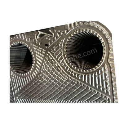 Custom  Heat Exchanger Plate bergelombang stainless steel Hastelloy