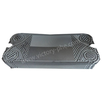 Piring Transfer Panas Hastelloy Alloy Chevron Pola Piring