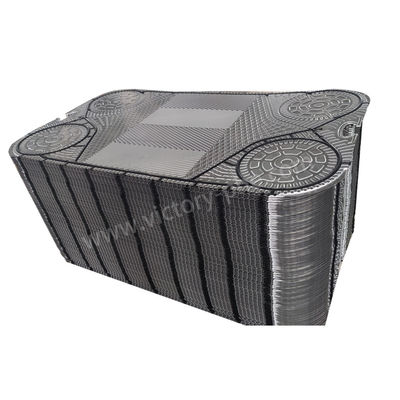 Hastelloy Vicarb Plates Gasket Untuk Vicarb Exchanger Rekonditioning