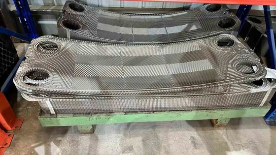 Hastelloy GEA Heat Exchanger Plate Pola Piring Herringbone