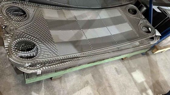 Hastelloy GEA Heat Exchanger Plate Pola Piring Herringbone