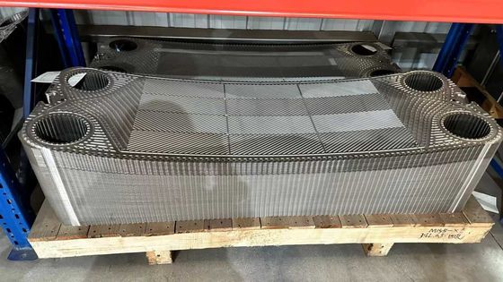 Hastelloy GEA Heat Exchanger Plate 0,5 mm / 0,6 mm Ketebalan Ukuran