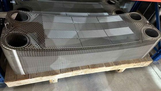 Komponen penukar panas plat APV / SPX Nikel murni Ni200 Ni201 Hastelloy
