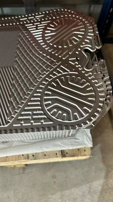 Plat penukar panas stainless steel yang disesuaikan untuk berbagai suhu