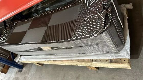 APV / SPX Plat Fin Type Heat Exchanger Plat Transfer Panas