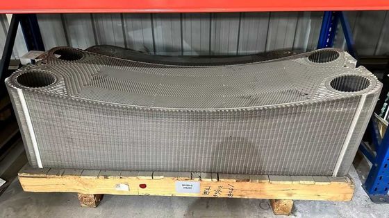 Plat penukar panas industri ALFA dengan gasket nikel murni