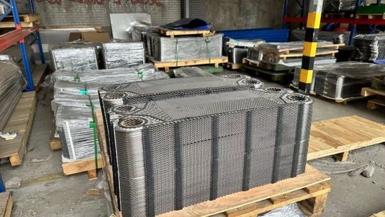 M15B M15M Piring penukar panas theta tinggi dengan gasket untuk pendinginan yang optimal