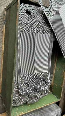 Plat penukar panas Tranter tahan kimia dengan bahan gasket nitril