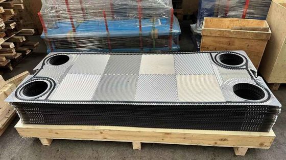 Chevron Pattern 3.0Mpa Produk Baru 2024 Plat penukar panas dengan lapisan bubuk