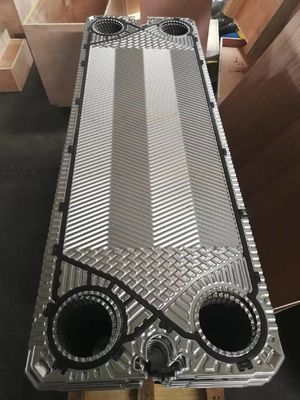 S100 S121 S4A Tipe Sondex Heat Exchanger Plate untuk Transfer Panas dan Pendinginan Kecepatan Aliran Rendah
