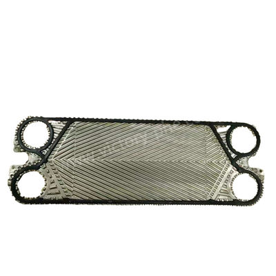 0.5mm 0.6mm 316/Hastelloy C276 Bahan Sondex Heat Exchanger Plates untuk Transfer Panas
