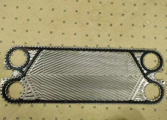 Bersih Sondex Heat Exchanger Plate Hastelloy Disesuaikan Veneer Area