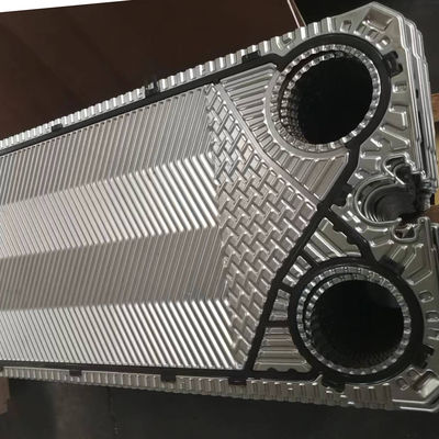 Plat PHE dengan gasket pola Herringbone untuk penukar panas GEA