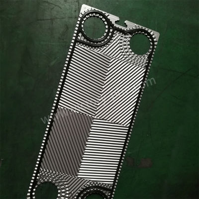 Tipe pelat gasket penukar panas dengan suhu maksimum hingga 180.C
